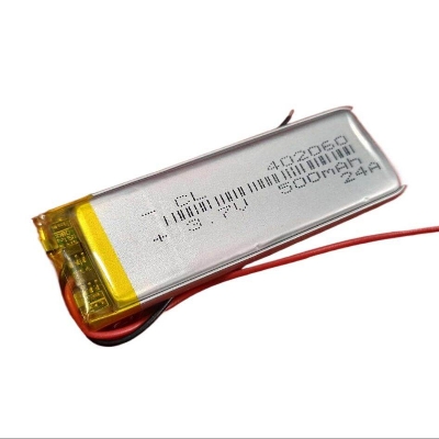 Picture of 60mm Long Battery 3.7V 500mAh Battery 3.7V Battery Size 60x20x4mm Rechargeable Battery 3.7V Battery For Watch Batteries