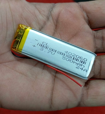 Picture of 60mm Long Battery 3.7V 500mAh Battery 3.7V Battery Size 60x20x4mm Rechargeable Battery 3.7V Battery For Watch Batteries