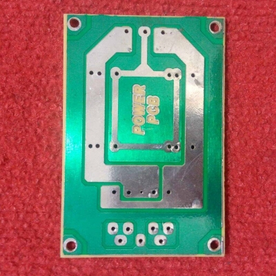 Picture of EMPTY Board 4 Capacitor BLANK Board Filter Circuit For 4700uf 63V 4 Capacitor Board INDIAN PCB Transformer Filter Empty