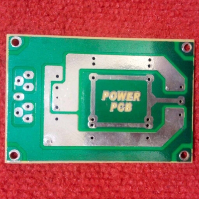 Picture of EMPTY Board 4 Capacitor BLANK Board Filter Circuit For 4700uf 63V 4 Capacitor Board INDIAN PCB Transformer Filter Empty