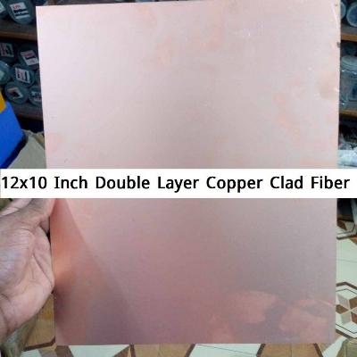 Picture of Double Layer Copper Clad Fiber FR-4 12×10 Inch Single Layer Laminate Prototype Printed Circuit Board