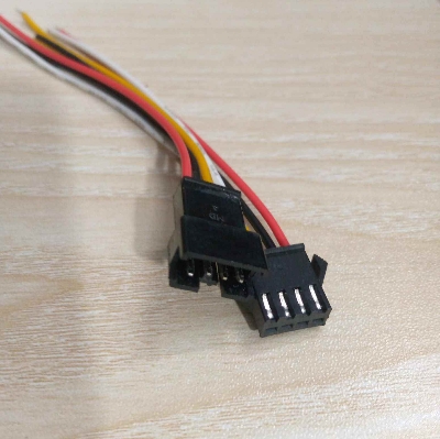 Picture of 5Pair -4Pin BLACK JST 2.54mm Male Female Connector Multicolor Cables