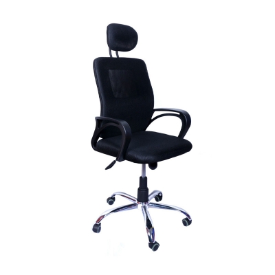 Picture of High-Back Headrest Executive Mesh Conference Chair