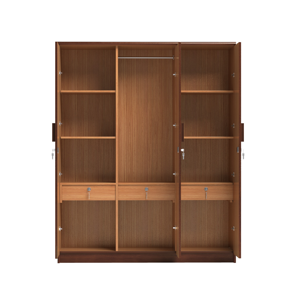Picture of REGAL Sidon Wooden Three Door Cupboard CBH-359-3-1-20 ( 3 DOOR)