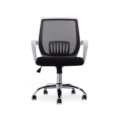 Picture of Smart White Armrest Swivel Executive Chair