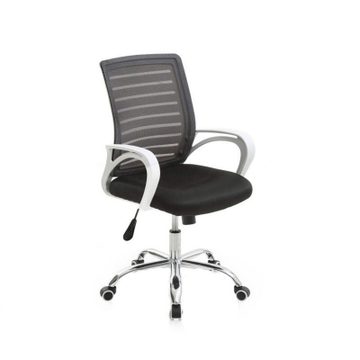 Picture of Modern White Mesh Executive Task Office Chair