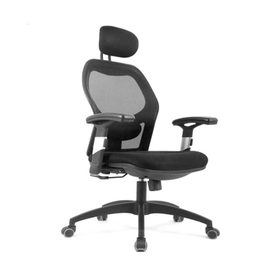 Picture of High-back Smart Adjustable Headrest & Handrest Gaming Chair Black