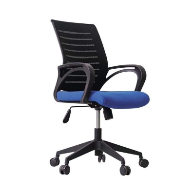 Picture of Executive Swivel Office Chair-Blue & Black