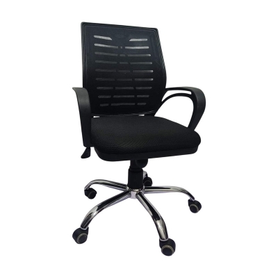 Picture of New Design Low-Back Swivel Chair Black