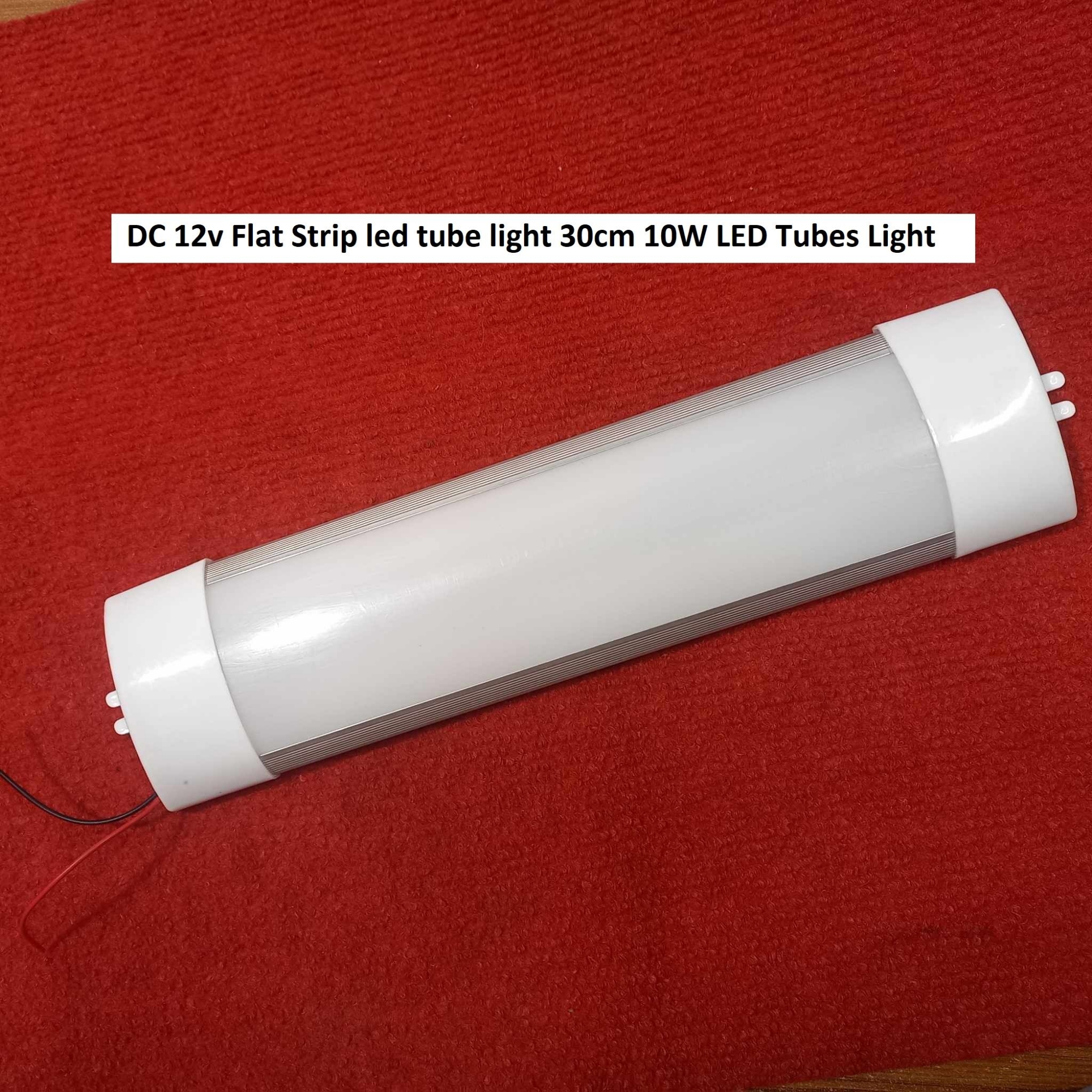 Picture of Ultra Bright T5 DC 12v Flat Strip led tube light 30cm 10W LED Tubes Light Fluorescent For Bedroom Garden Outside Solar Light DIY Etc