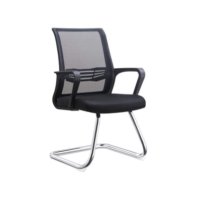 Picture of Modern Ergonomic Mesh Visitor Meeting Chair Black
