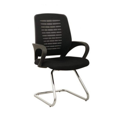 Picture of Ergonomic Mesh Visitor Chair-Black