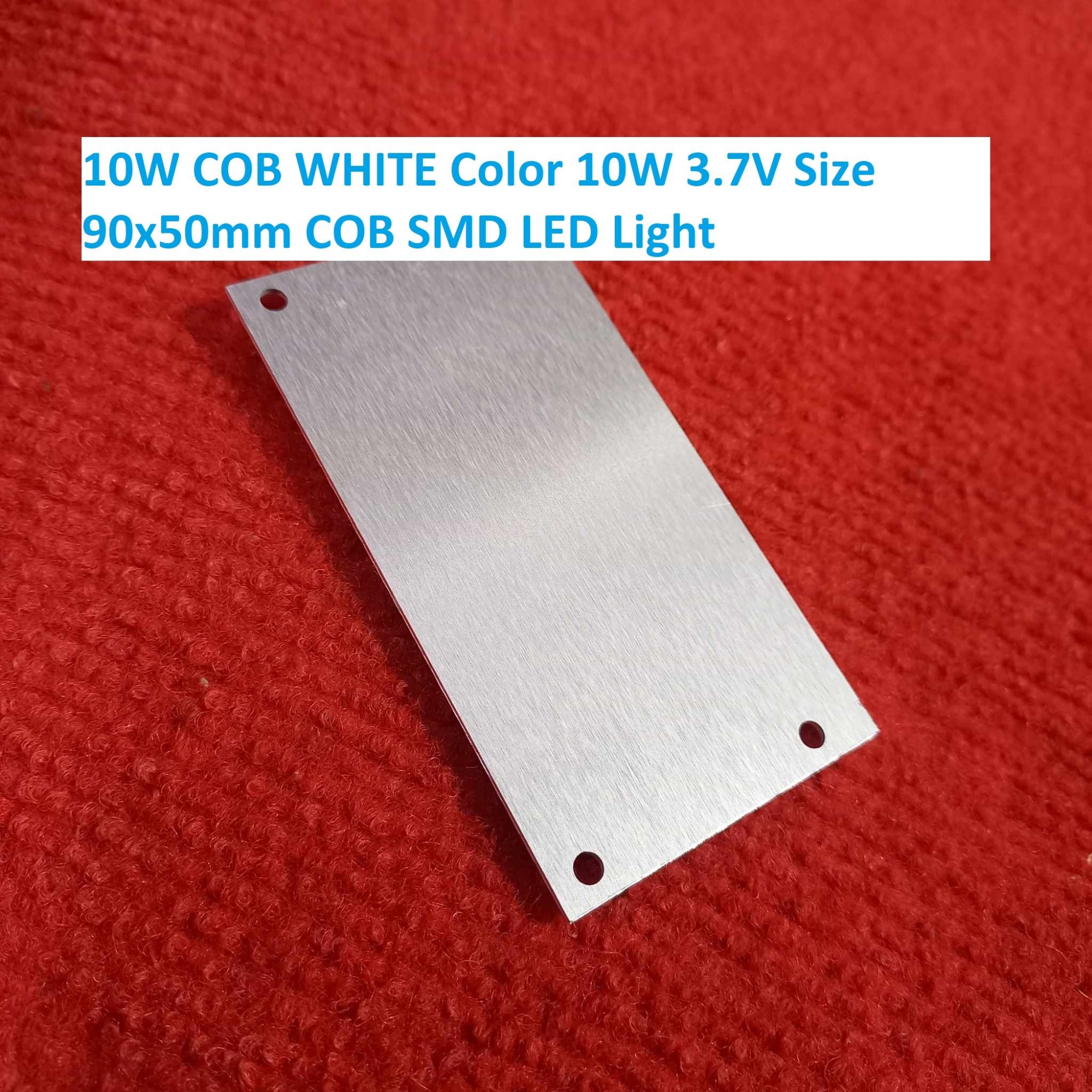Picture of 3.7V 10W COB WHITE Color 10W 3.7V Size 90x50mm COB SMD LED Light Chip White COB LED Light Bulbs