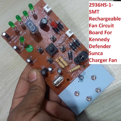 Picture of 2936HS-1-SMT Rechargeable 12V AC DC Fan Circuit Board For Kennedy Defender Sunca Charger Fan