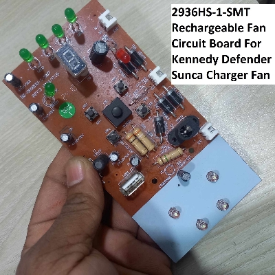 Picture of 2936HS-1-SMT Rechargeable 12V AC DC Fan Circuit Board For Kennedy Defender Sunca Charger Fan