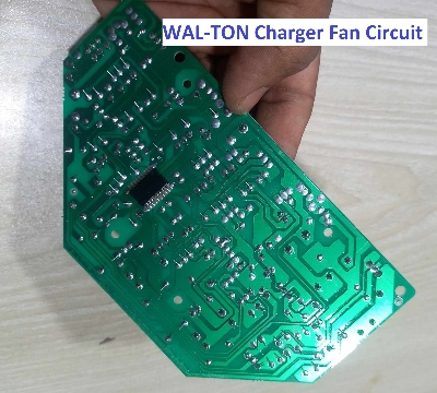 Picture of WAL-TON Charger Fan Circuit AC DC Rechargeable Fan Circuit For Wal-ton Charging Circuit