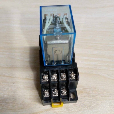 Picture of AC 220V 14-Pin Electromagnetic Relay with PTF14A Socket