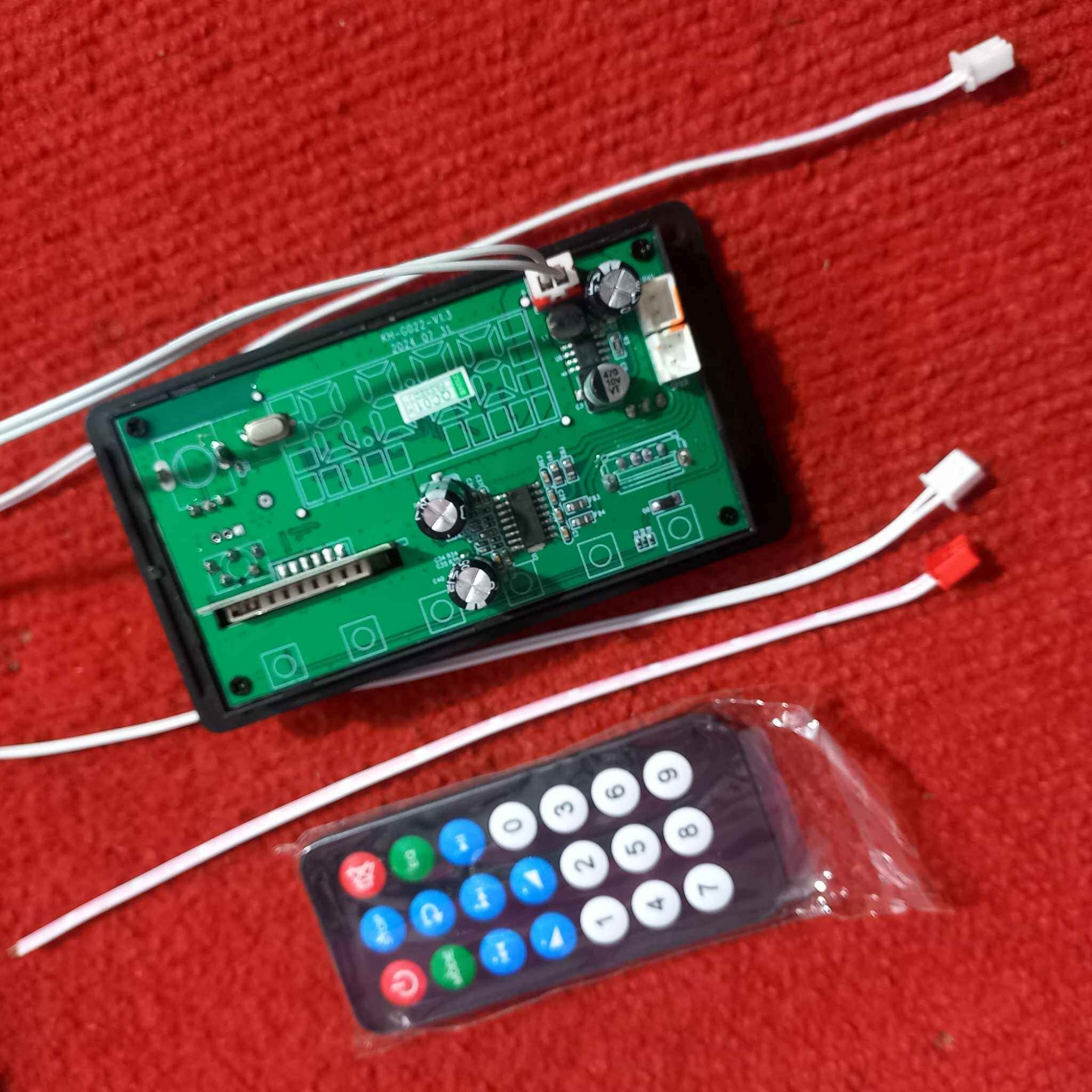 Picture of Bluetooth 5.0 MP3 Decoder Board 2x40W USB FM Car Audio