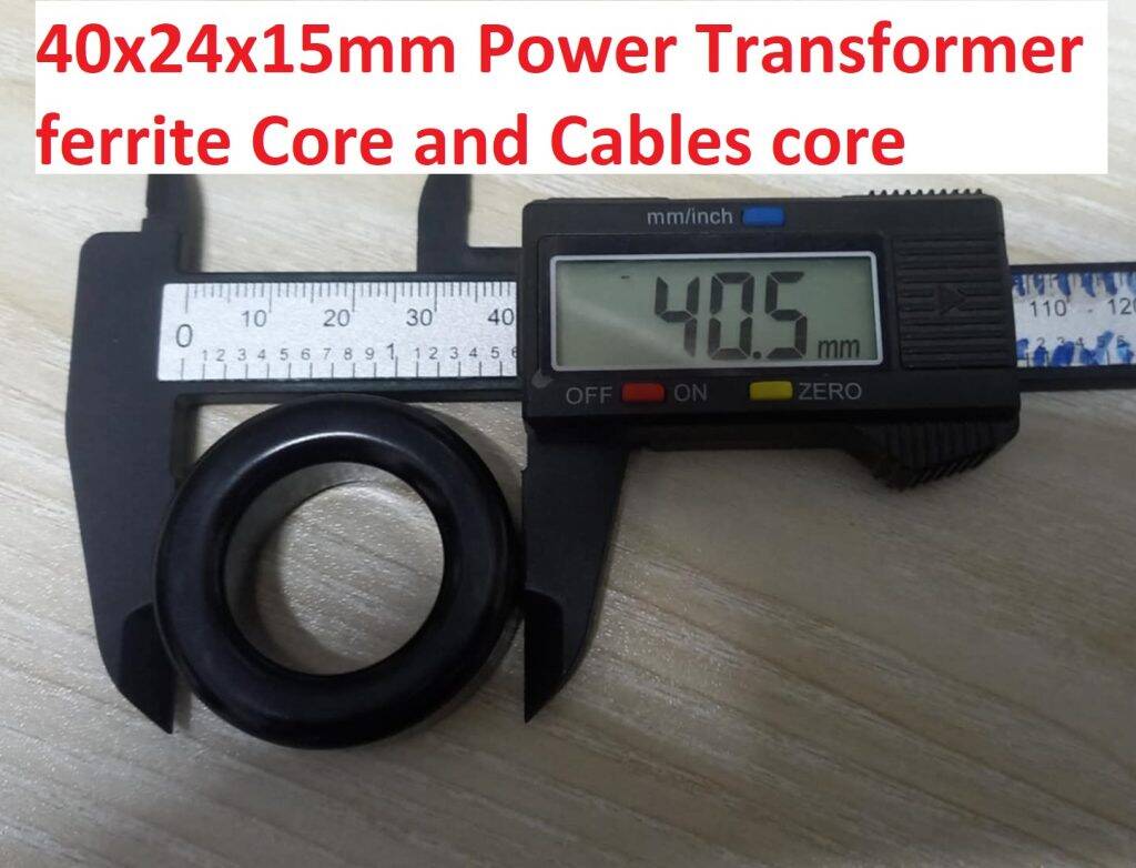 Picture of Power Transformer ferrite core Isolator ferrite Ring Chokes ferrite Core