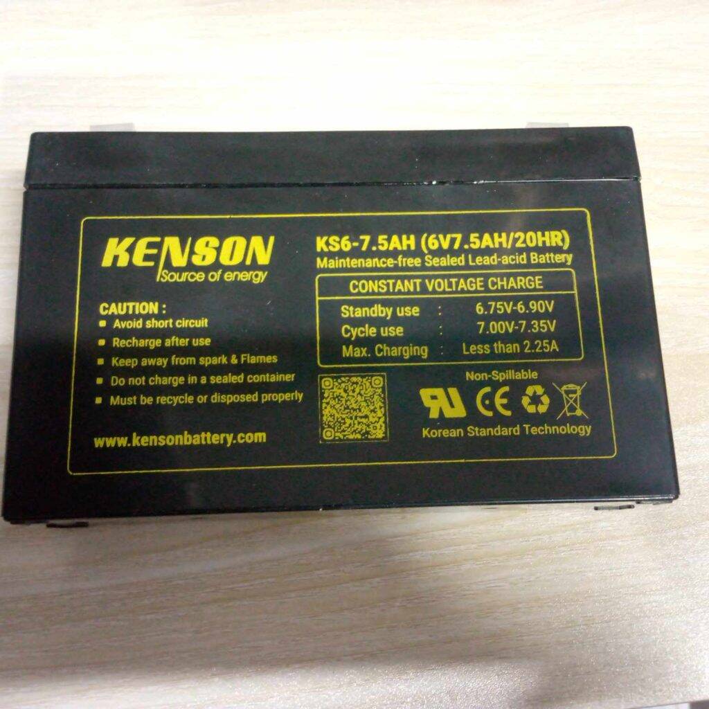 Picture of Lead Acid Battery 6V 7.5Ah Sealed Battery For Kids Ride On Power Car Wheels Rechargeable Fan