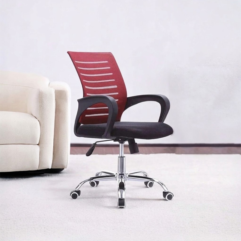 Picture of Executive Swivel Office chair - Red & Black