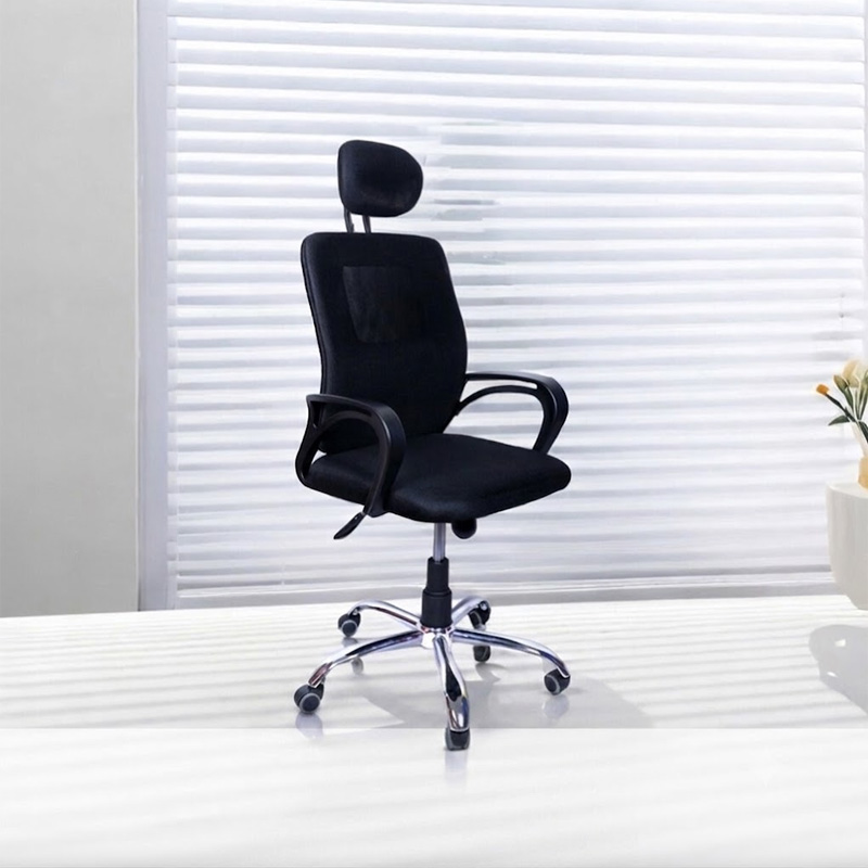 Picture of High-Back Headrest Executive Mesh Conference Chair
