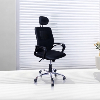 Picture of High-Back Headrest Executive Mesh Conference Chair