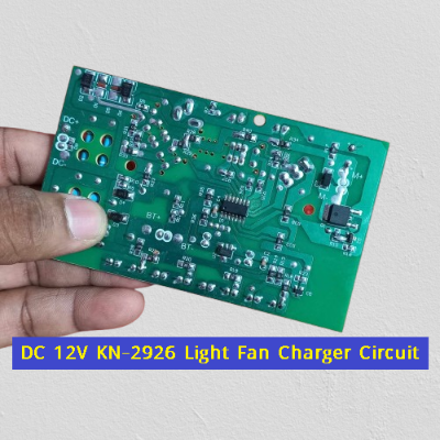 Picture of Dc 12v Charger Fan Circuit DC 12V KN-2926 Light Fan Charger Circuit