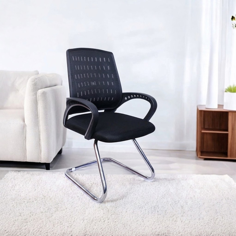 Picture of Executive Office Visitor Mesh Chair Black