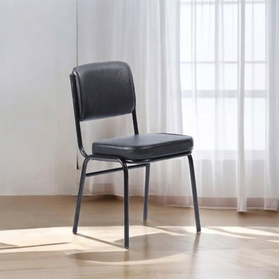 Picture of MS-Visitor Rexin Chair Black