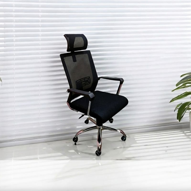 Picture of Dynamic Headrest Executive Manager Chair Black
