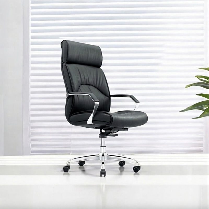 Picture of Hi-Back Gorgeous Chairman Or Md Chair Black