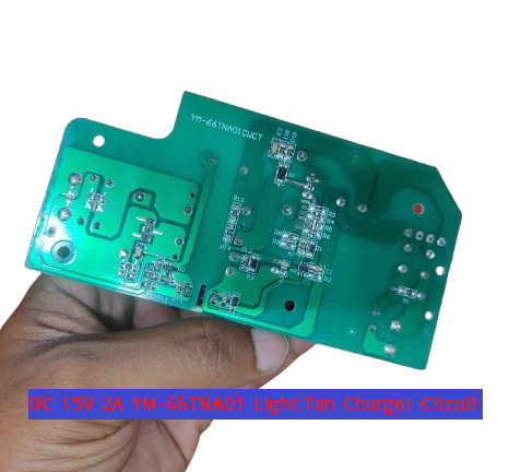 Picture of YM-66TNA01 Power Charing Fan Circuit DC 15V 2A YM-66TNA01 Light Fan Charger Circuit Module