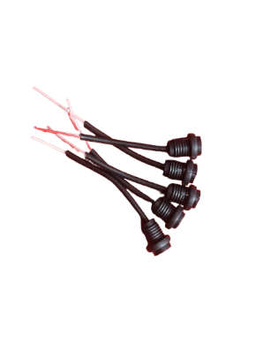 Picture of 5Pcs-Smart Work Panel Mount Type C USB Female Socket To Open End With Short  Cable