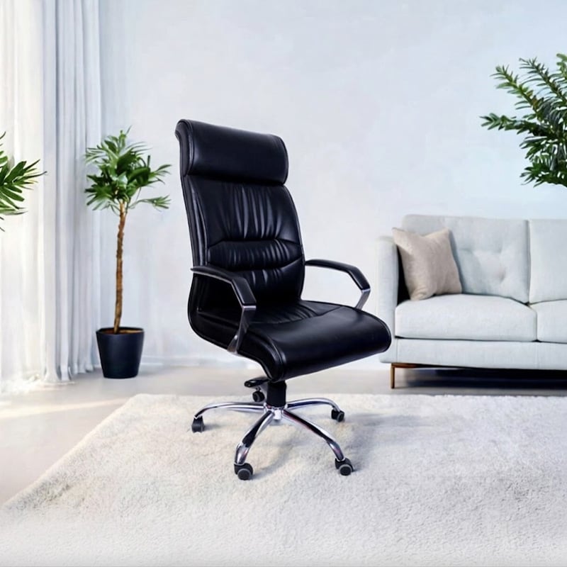 Picture of High-Back Standard Managing Director Chair Black