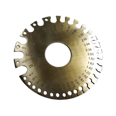 Picture of SWG Wire Gauge Measuring Tool Stainless Steel