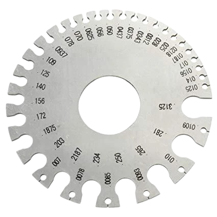 Picture of SWG Wire Gauge Measuring Tool Stainless Steel
