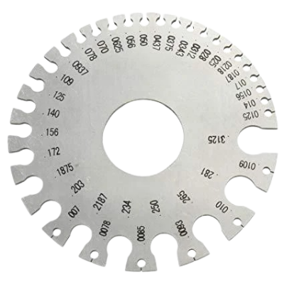 Picture of Stainless Steel Wire Gauge KRISTEEL SWG 1 to 31 Measuring Tools