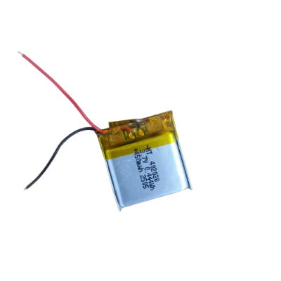 Picture of 3.7V 450mAh Smartwatch Battery  Ultra Thin 20x20x4mm