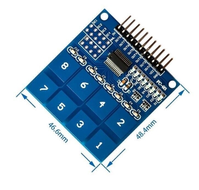 Picture of TTP229 8CH Capacitive Touch Sensor 2×4 Switches