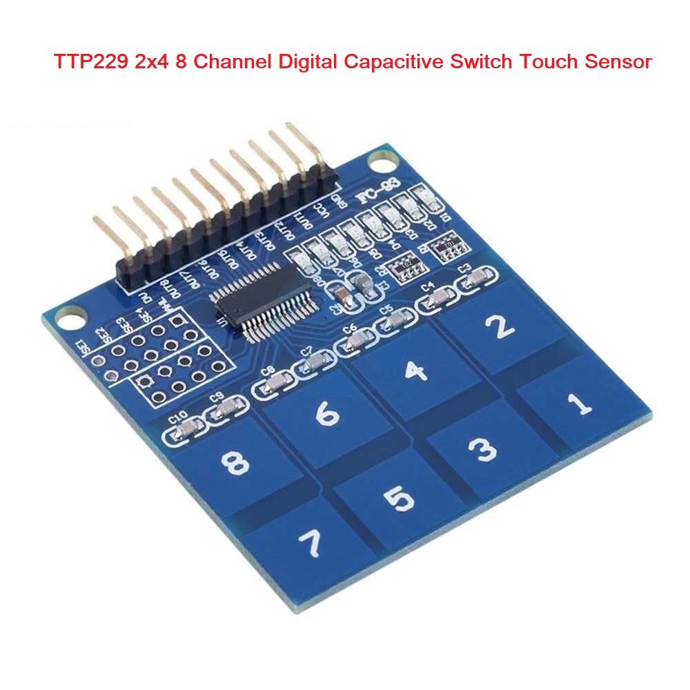 Picture of TTP229 8CH Capacitive Touch Sensor 2×4 Switches