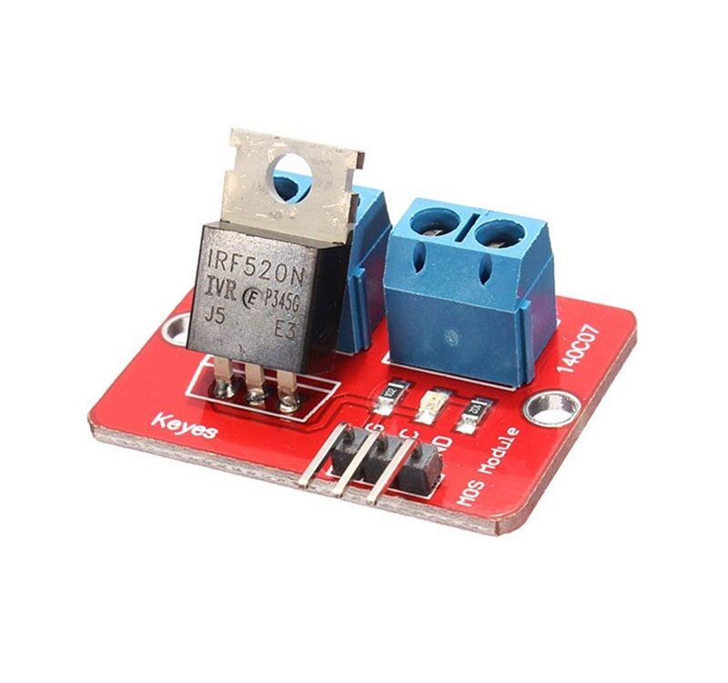 Picture of IRF520 MOSFET Driver Module 3.3V/5V for Arduino, Pi - Multi-color