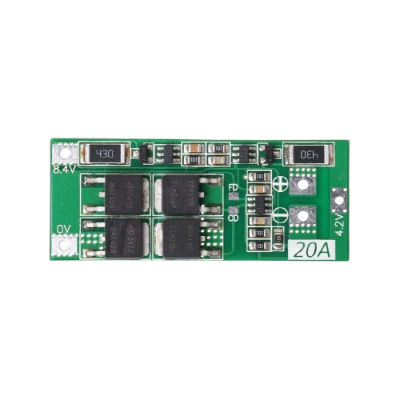 Picture of 2S 20A 7.4 V 8.4 V 18650 Lithium Battery Protection Board BMS Board Standard Balance