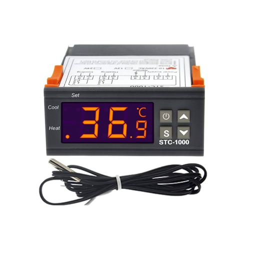 Picture of STC1000 Dual Relay Temperature Controller 220V for Heating/Cooling