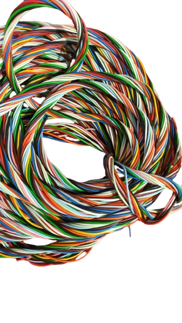 Picture of 1 Gauge Multi-Color Ship Cable  Pure Copper Marine Wire for RV Battery, Solar Power, and Boats For Led Joining Purpose - Multi Plug