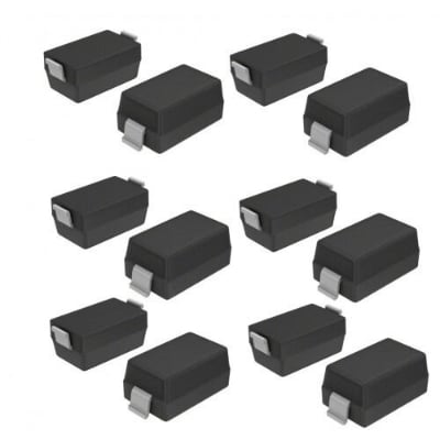 Picture of 5Pcs - SS14 1A 40V Fast Recovery Schottky Diode | SMA SMD for Inverter & Power Circuits Adapters