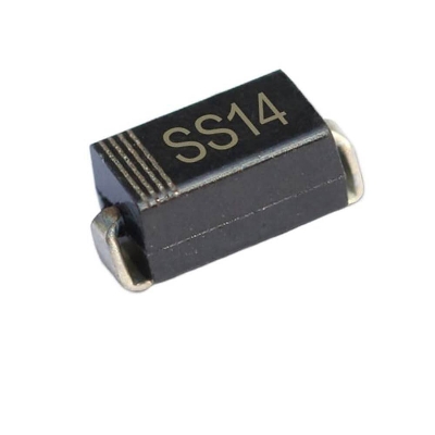 Picture of 5Pcs - SS14 1A 40V Fast Recovery Schottky Diode | SMA SMD for Inverter & Power Circuits Adapters