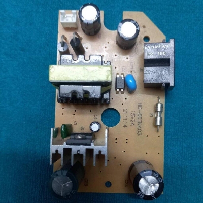 Picture of Charger Fan Circuit DC 15V 2A Light Fan Charger Circuit Charging Control Fan Circuit Board For AC DC Charger Fan