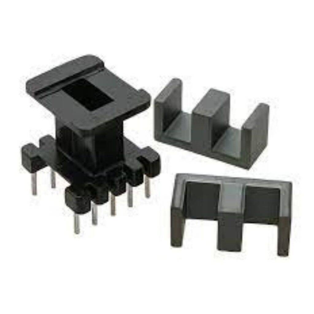 Picture of EE25 Transformer Set with 4+4 8Pin Bobbin Ferrite Core for Power Circuit Projects