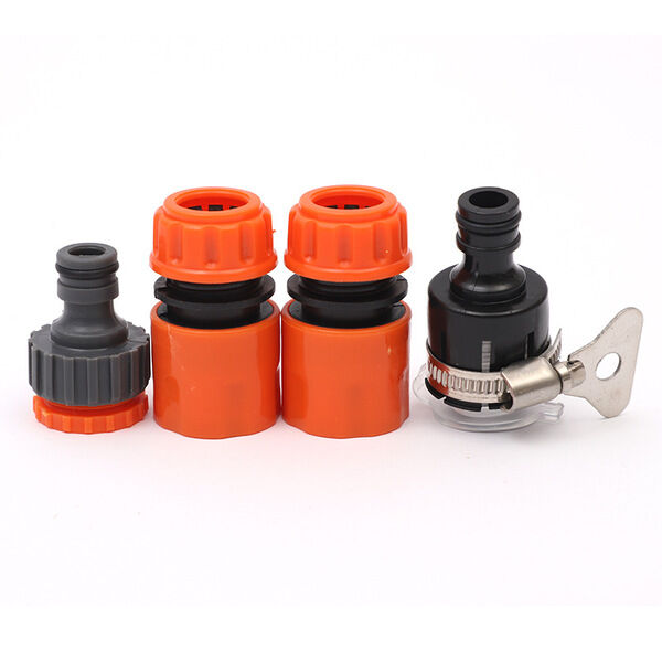 Picture of Orange Water Spray Gun Durable, Leak-Proof Nozzle for Car, Plants & Outdoor Cleaning